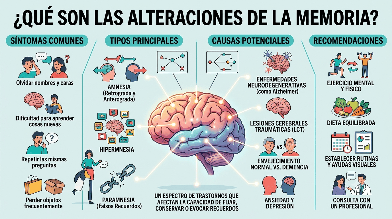Alteraciones de la memoria