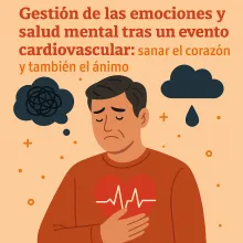 Gestión de las emociones y salud mental tras un evento cardiovascular
