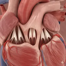 Imagen realista del corazón