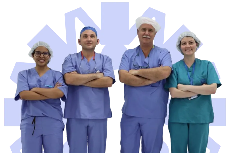 Equipo clínico cirugía colón y recto